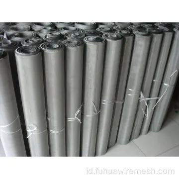 Layar serangga aluminium jaring anyaman